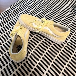 Yellow van shoes.